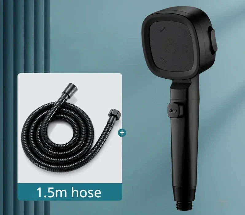 Adjustable Three-Mode Massage Shower Head