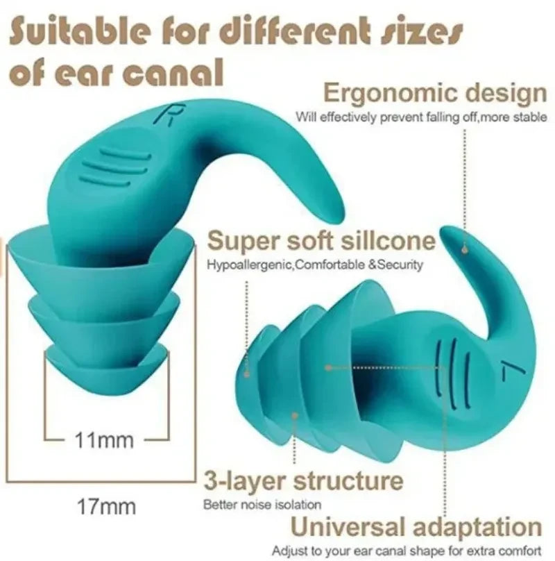 Waterproof Noise Reduction Earplugs